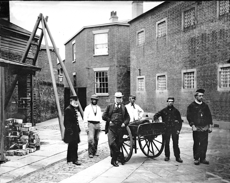 1850 Ambrotype photo of Beverley Workhouse